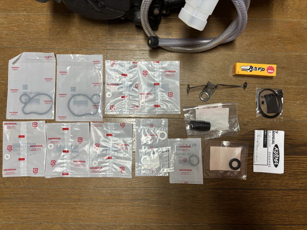 ホンダ MBX50 AC03 前期型 規制前 エンジン 7.2ps 6速 クラッチオーバーホール済み 圧縮あり ラジエター付き 新品部品多付 NS50F NSR NS-1_画像2