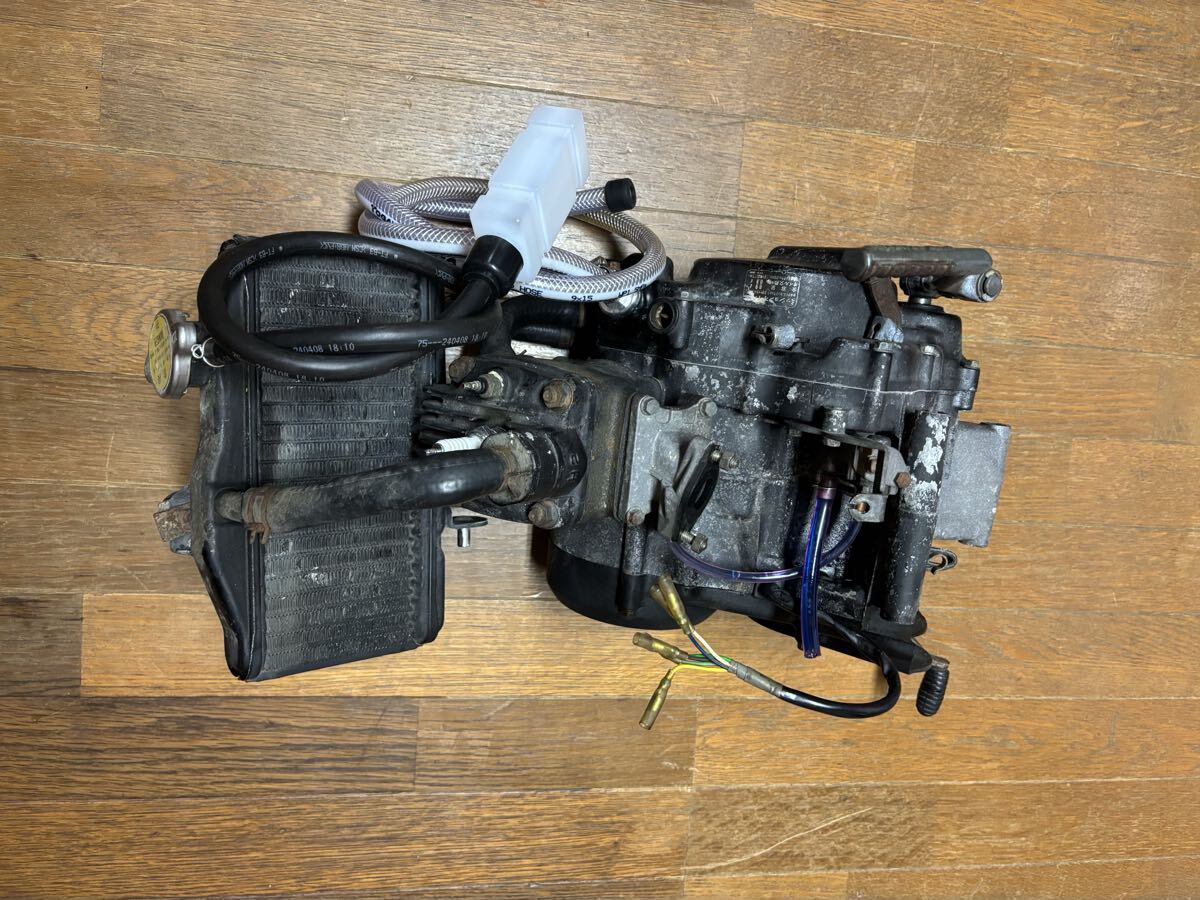 ホンダ MBX50 AC03 前期型 規制前 エンジン 7.2ps 6速 クラッチオーバーホール済み 圧縮あり ラジエター付き 新品部品多付 NS50F NSR NS-1_画像5