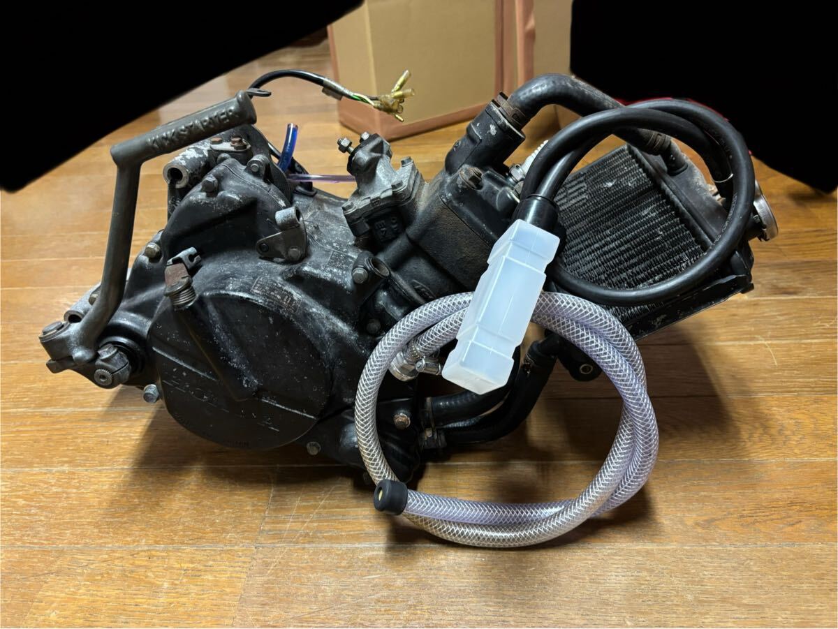 ホンダ MBX50 AC03 前期型 規制前 エンジン 7.2ps 6速 クラッチオーバーホール済み 圧縮あり ラジエター付き 新品部品多付 NS50F NSR NS-1_画像3