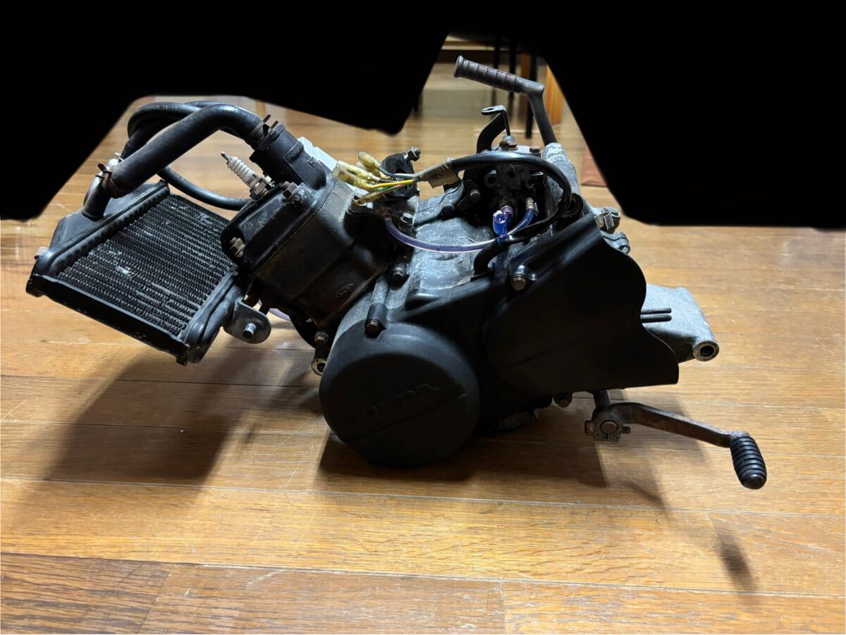 ホンダ MBX50 AC03 前期型 規制前 エンジン 7.2ps 6速 クラッチオーバーホール済み 圧縮あり ラジエター付き 新品部品多付 NS50F NSR NS-1_画像4
