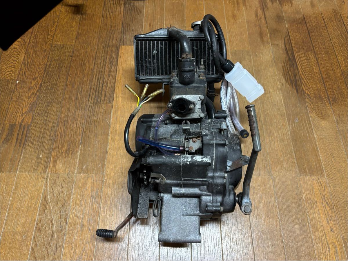 ホンダ MBX50 AC03 前期型 規制前 エンジン 7.2ps 6速 クラッチオーバーホール済み 圧縮あり ラジエター付き 新品部品多付 NS50F NSR NS-1_画像6