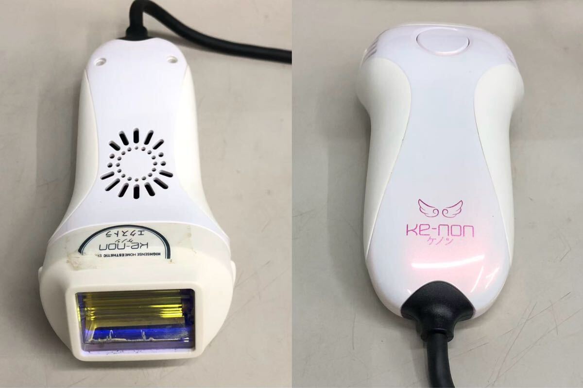 Ke-non ケノン　DK8W-0008885 V8.0 脫毛器　動(dòng)作OK 中古現(xiàn)狀品(100s)