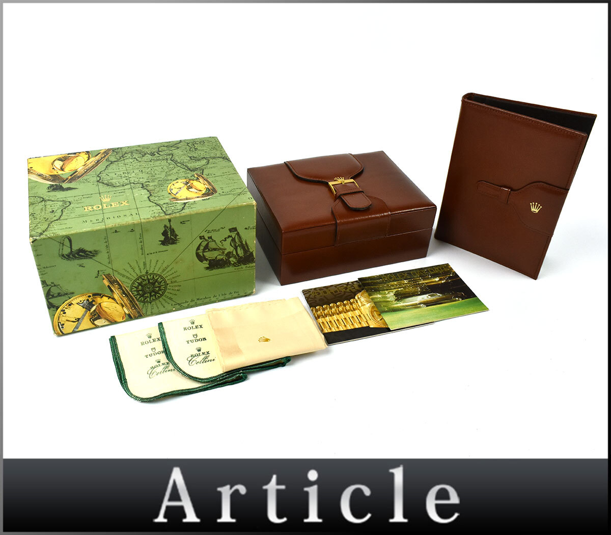新品同様 1990〜2000年代 ロレックス 箱 木箱 +ギャランティーケース ROLEX ロレックス 腕時計用 空箱 空き箱 内箱 外箱 ケース
