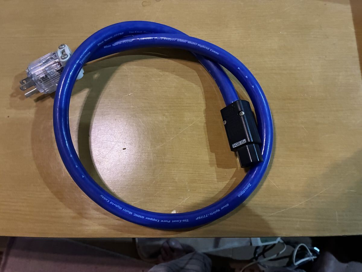 ZONOTONE Blue Spirit 777sp аудио электрический кабель ZONOTONE Blue Spirit 777sp аудио электрический кабель