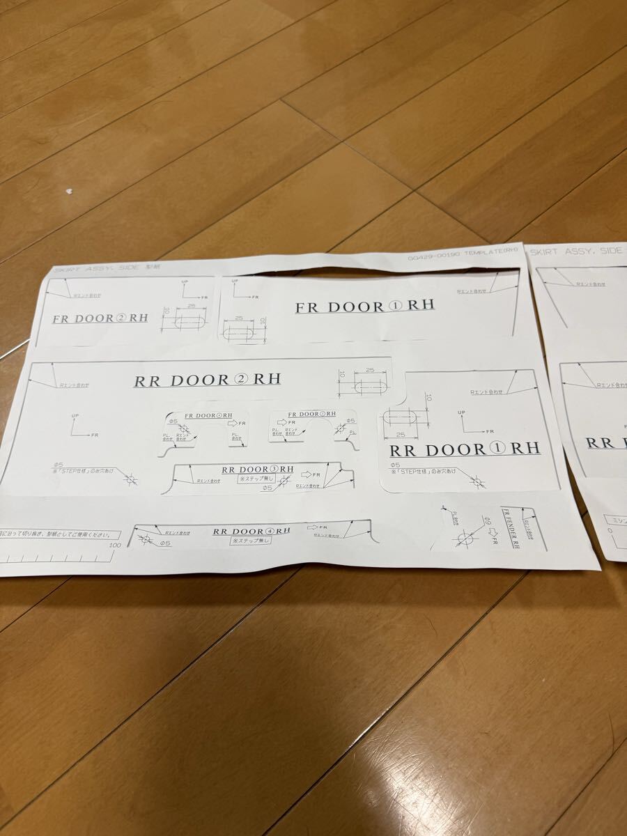 アルファード ヴェルファイア 40 モデリスタ サイドスカート 左側 トヨタ_画像8