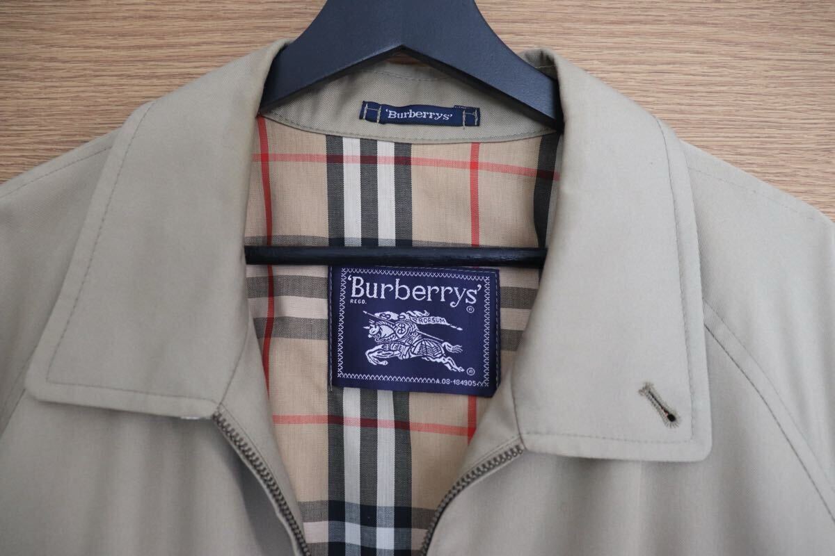 【希少】BURBERRY 90s スウィングトップ ノバチェック ジャケット ブルゾン ユニセックス 希少 大きいサイズ Burberrys バーバリーズ_画像5
