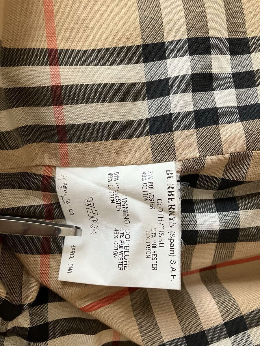 【希少】BURBERRY 90s スウィングトップ ノバチェック ジャケット ブルゾン ユニセックス 希少 大きいサイズ Burberrys バーバリーズ_画像9