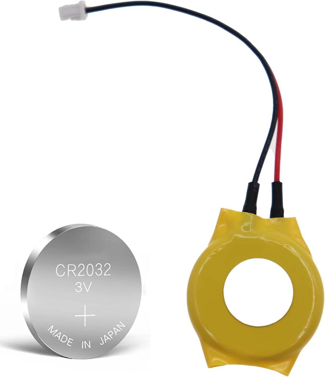 DELL Latitude D620 D630 D810 D830 E6420 E6430 E6530 E6530 N4050 E7270 M4600用 3V 1-Cell CMOS電池 バックアップバッテリー _画像1