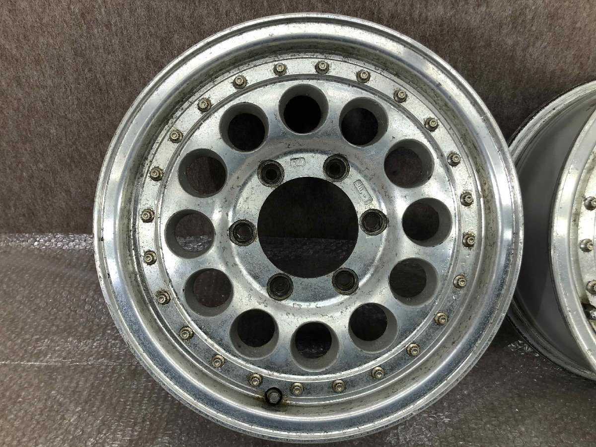 ハイエース/デリカ/ジムニー 15インチ/WedsレンコンホイールSET 6J 22 PCD139.7-6H★スタッドレス用にも★_画像2