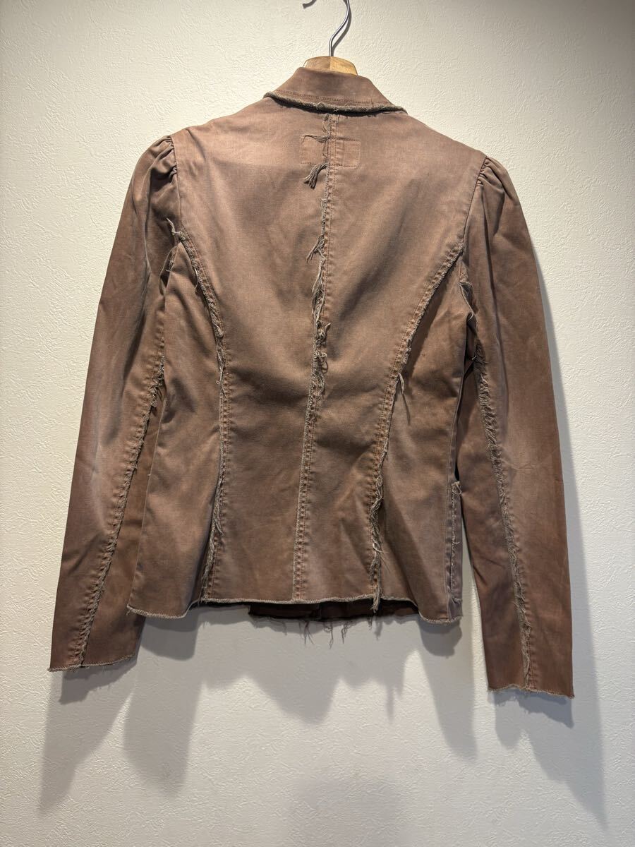 00’s初期DKNYフィード加工デザイン ジャケット　４_画像2