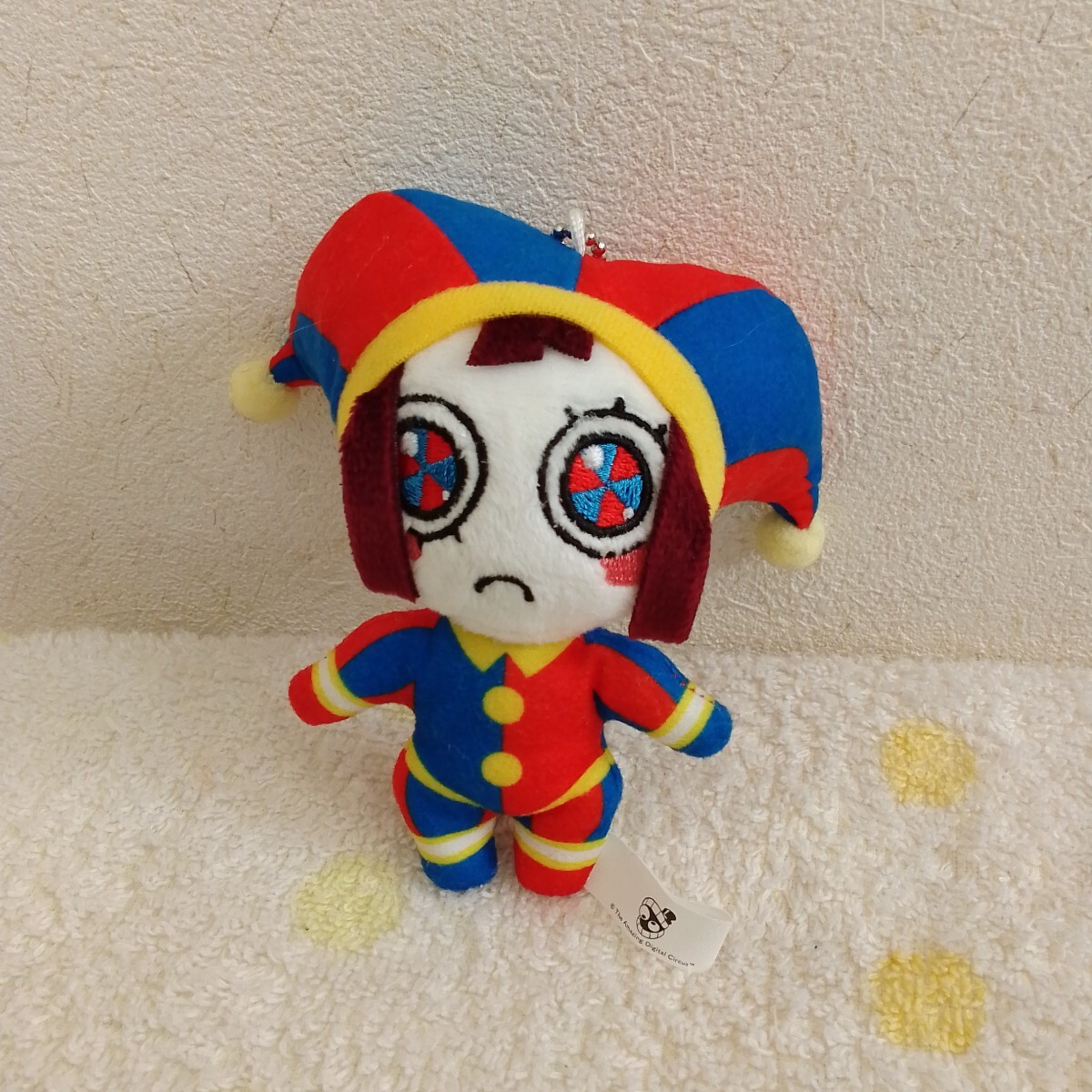 デフォルメぬいぐるみ アメイジングデジタルサーカス マスコット ポムニ ボールチェーン_画像1