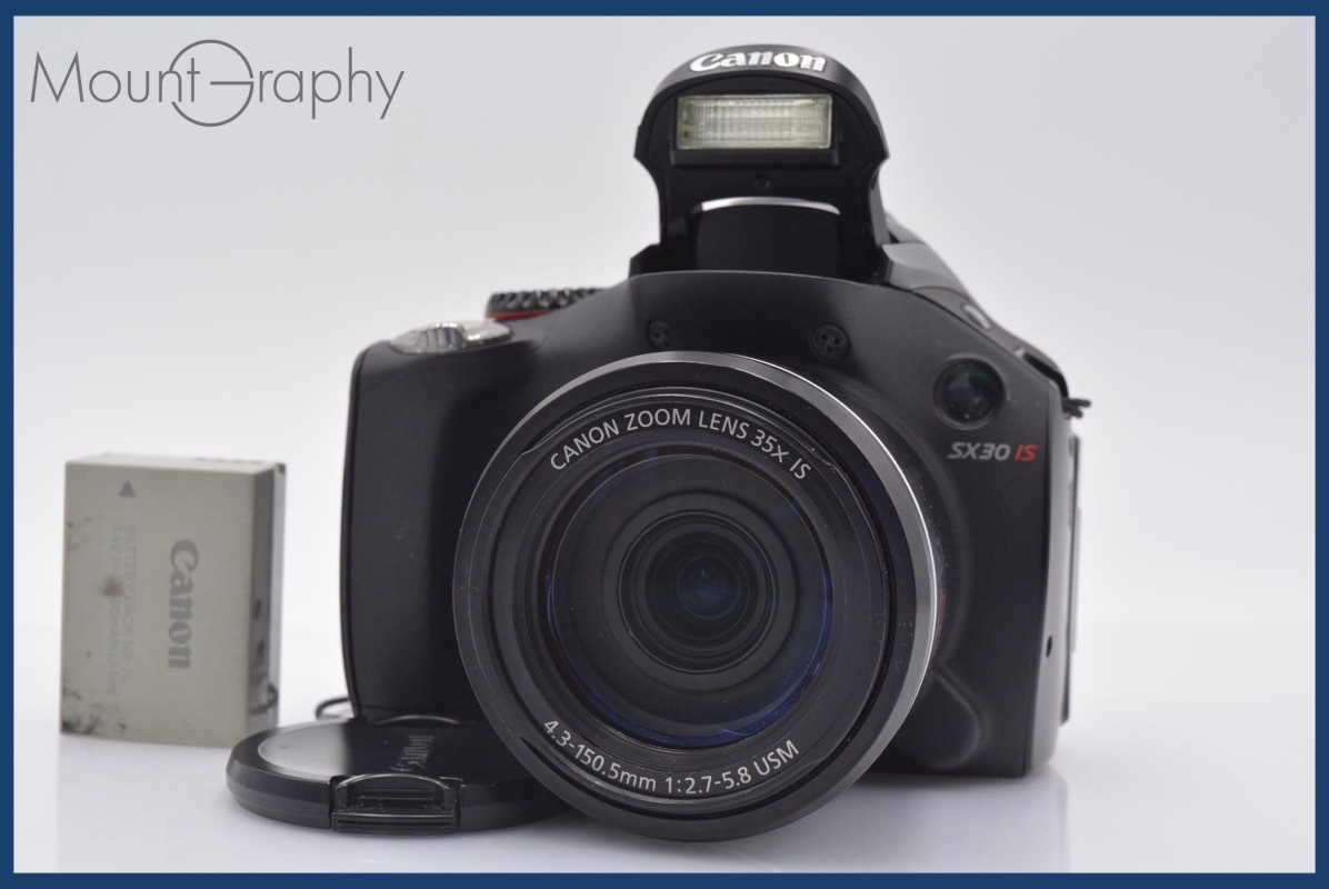 ★極上美品★ キヤノン Canon Power Shot SX30 IS 35x バッテリー付属 ★完動★同梱可 #yk5261