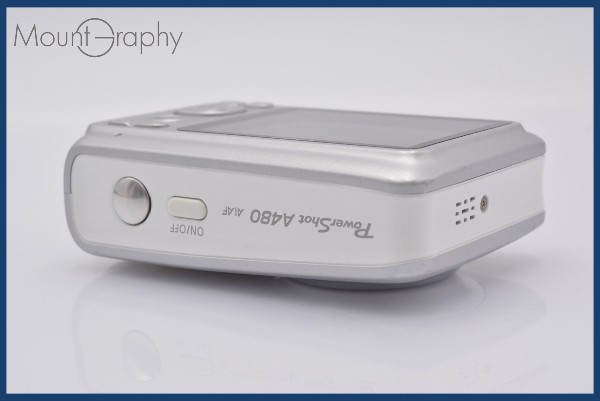 ★極上美品★ キヤノン Canon PowerShot A480 3.3x 単三電池仕様 ★完動★同梱可 #mj4787_画像2