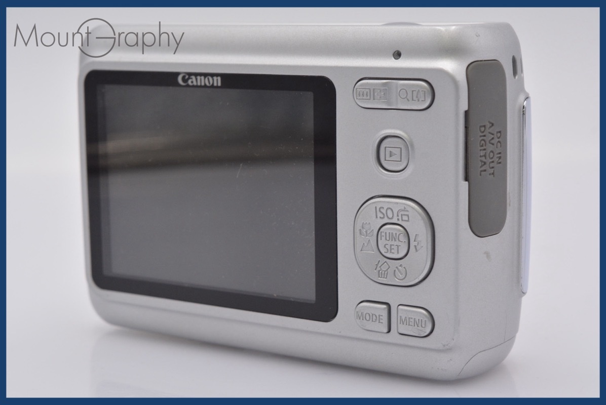 ★極上美品★ キヤノン Canon PowerShot A480 3.3x 単三電池仕様 ★完動★同梱可 #mj4787_画像4