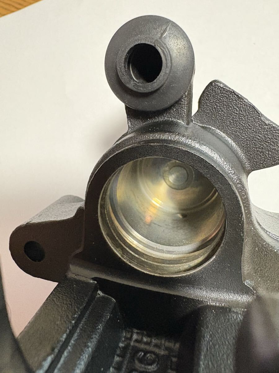 ホンダXR250 MD30リアブレーキ キャリパー ガンコート仕上げバハBAJA_画像8