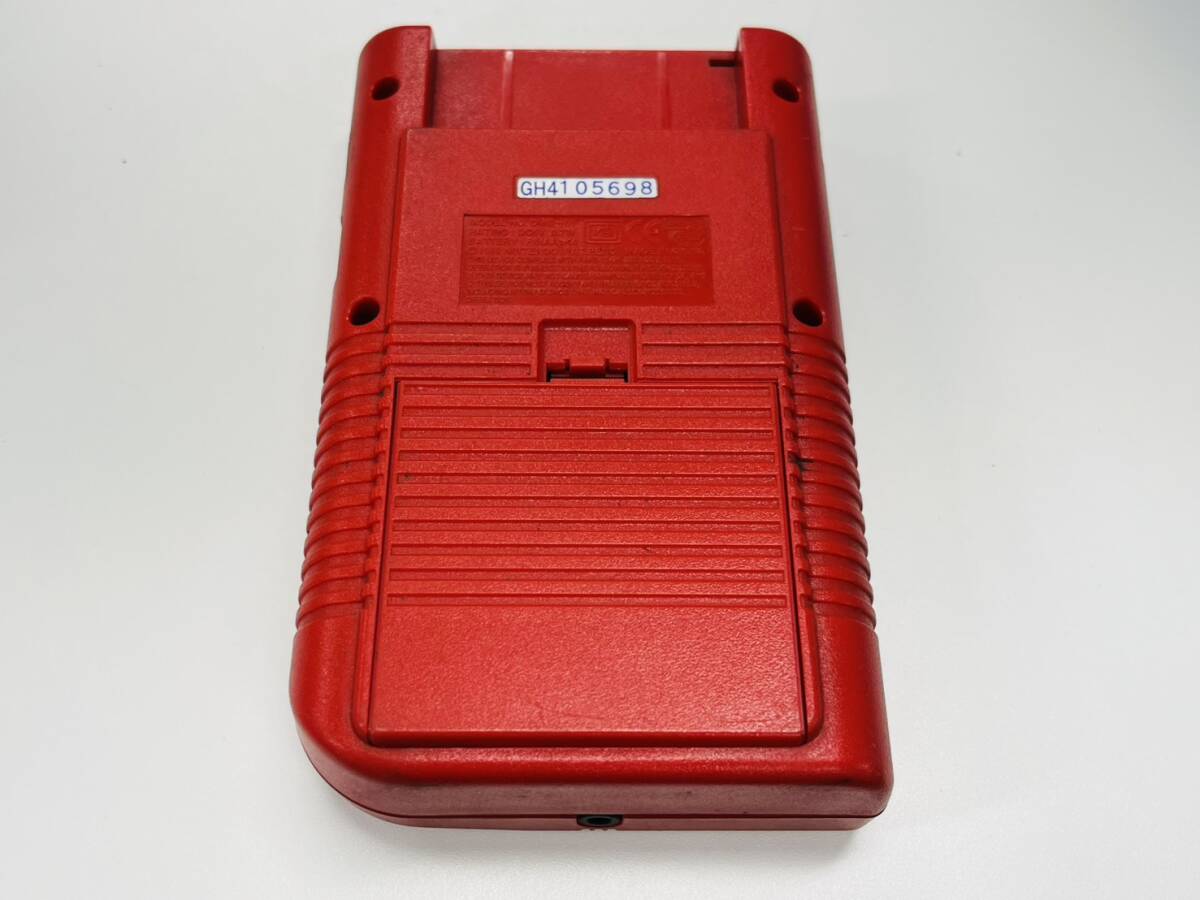 Nintendo GB ゲームボーイ レッド MGB-001 動作確認済み ☆-13_画像3