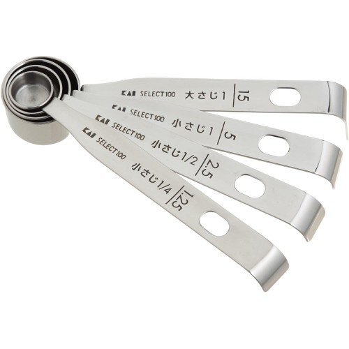 【vaps_6】貝印 KAI 計量スプーン 4本組 SELECT100 DH3006 送込_画像2