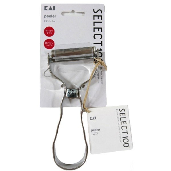 【vaps_4】貝印 SELECT 100 T型ピーラー 皮むき器 DH-3000 送込_画像1