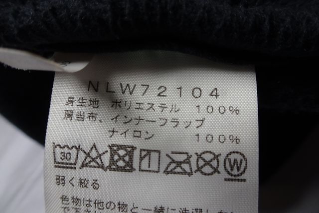THE NORTH FACE/ザノースフェイス/NLW72104/マウンテンバーサマイクロジャケット/長袖/前ジップアップ/黒/ブラック/Lサイズ(10/21R7)_画像4