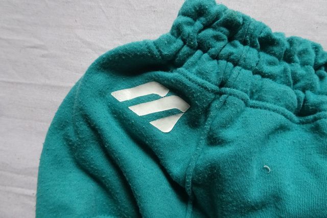 Mizuno/ミズノ/ブルマーパンツ/ショーツ/綿・ポリエステル混素材/ロゴプリント/バレブル/エメラルドグリーン(10/31R7)_画像3