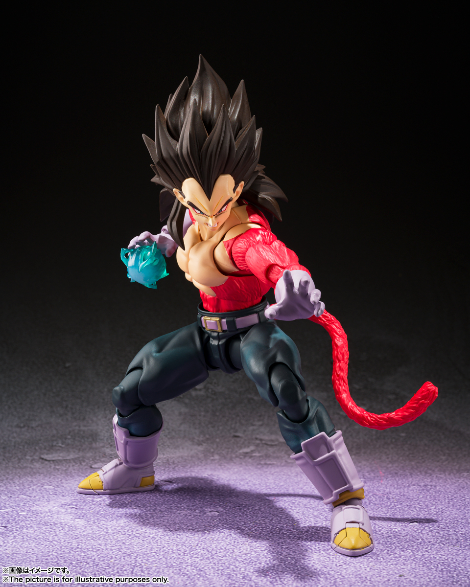 【新品未開封】S.H.Figuarts スーパーサイヤ人4ベジータ SUPER SAIYAN 4 VEGETA DRAGON BALL GT_画像7