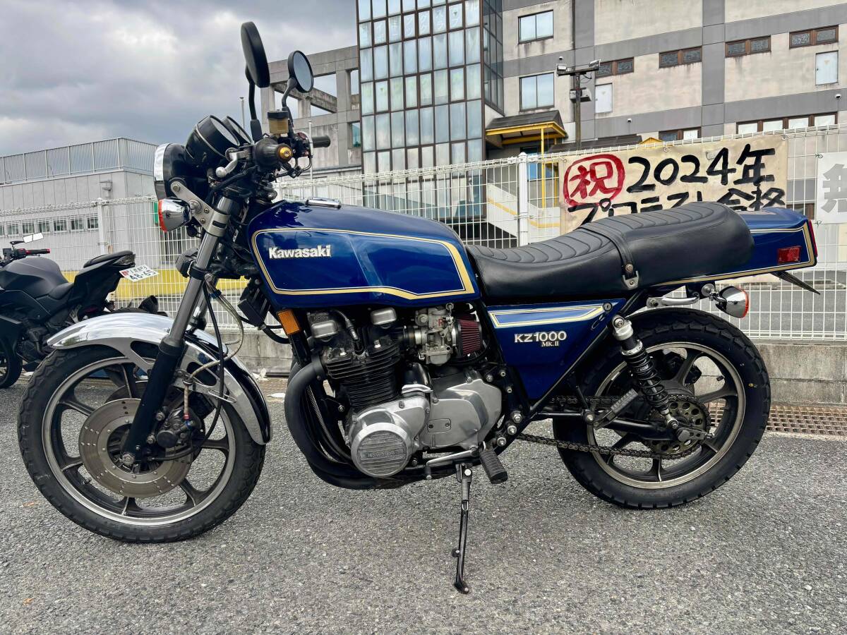 本物 KZ1000MK2 Kawasaki　車検付き　車體