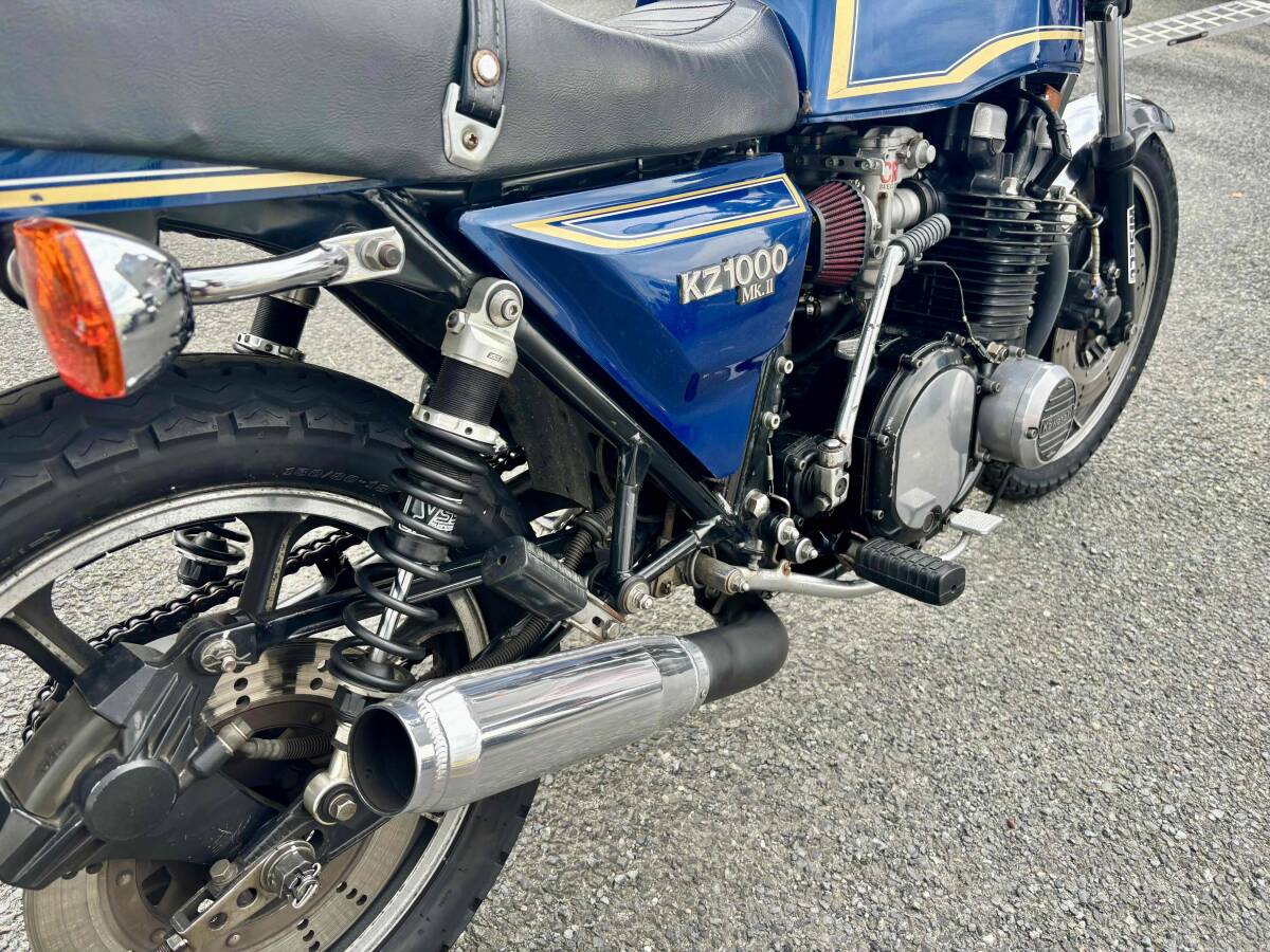 本物 KZ1000MK2 Kawasaki　車検付き　車體