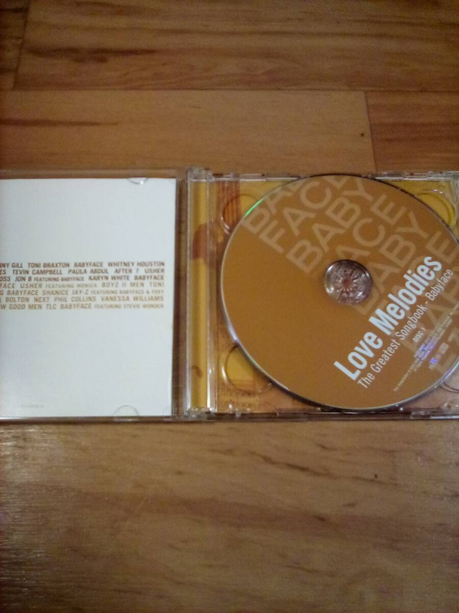 国内盤２ＣＤ★ベイビーフェイス ラヴ・メロディーズ babyface Love Melodies Toni Braxton Boyz II Men_画像2