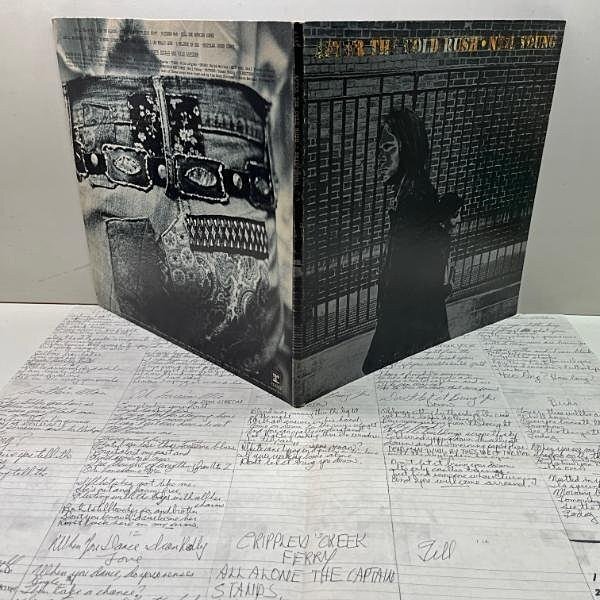 良好盤!!【初版マトRe-1・別テイク】インサート付き USオリジ W無し NEIL YOUNG After The Gold Rush ('70 Reprise) Nils Lofgren表記のみ_画像2