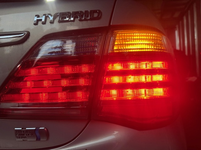 GRS204 クラウン ハイブリッド 純正 後期 ブルーライン LED テールライト ガーニッシュ 左右セット ICHIKOH 30-370 30-371 ☆即決_画像10