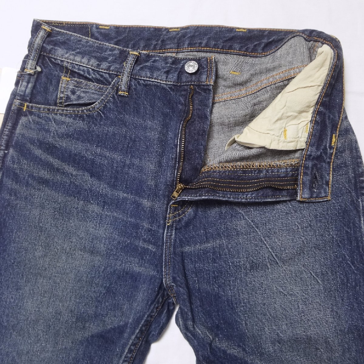 ドゥニーム 606type スリムデニム D16SS021 Denime 日本製 ジーンズ 裾上げ無料 W32インチ 爆買_画像4