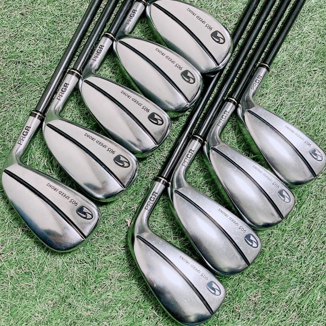 PRGR 905 SPEED IRONS アイアンセット 9本 4-9PAS プロギア 男性 右利き M-37 フレックスR_画像1