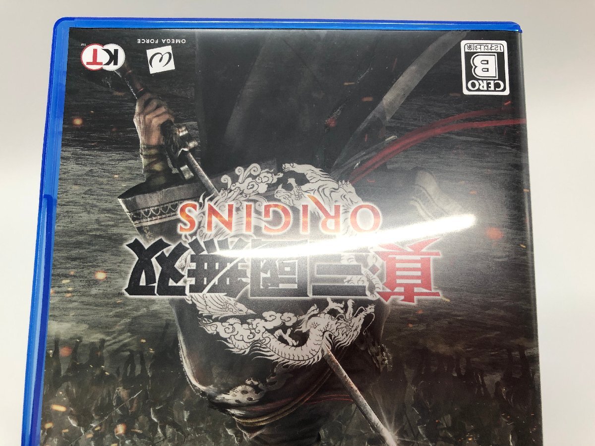 PlayStation5 真・三國無双 ORIGINS オリジン PS5 プレステ5 【ゆうパケット送料無料】※ケースに汚れ/イタミ有り☆良品☆ [25-1003-2T6]_画像4