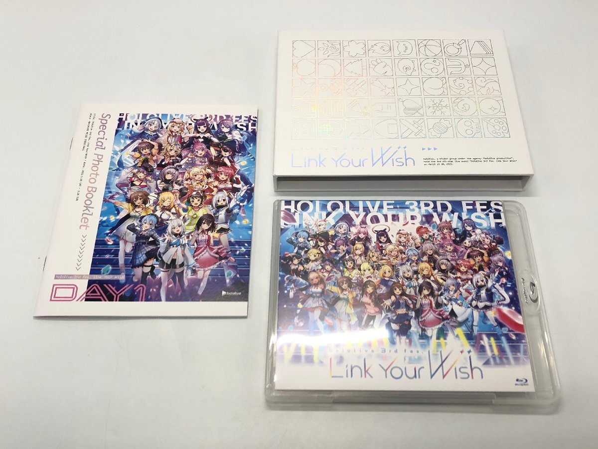 hololive 3rd fes Link Your Wish Blu-ray ブルーレイ ホロライブ Vtuber ☆良品☆[10-1019-2M16]_画像7