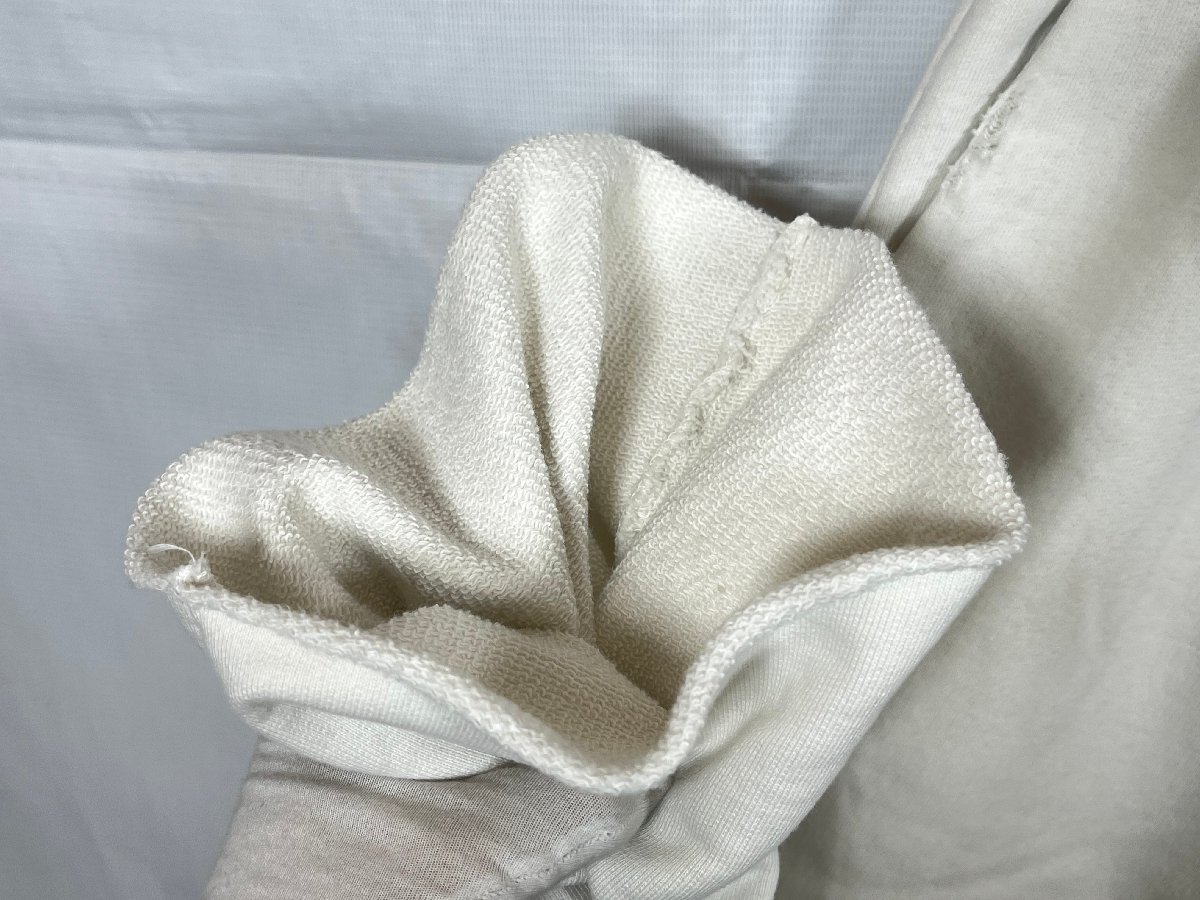 ANCELLM アンセルム DYED SWEAT PANTS 型番:ANC-PT55 サイズ:2 ホワイト スウェットパンツ ☆良品☆[65-0614-E2]_画像6
