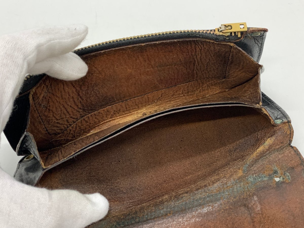 TENDERLOIN × PORTER T-WALLET 長財布 ウォレット レザー テンダーロイン ポーター【現状品】[66-0809-E9]_画像7