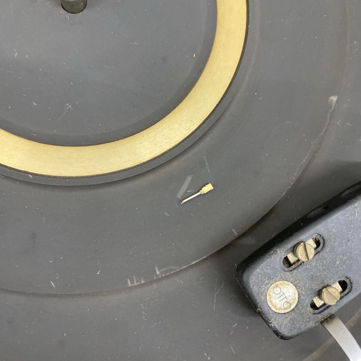 refle● 動作未確認　SANYO OTTO DC-51PL サンヨー オットー ターンテーブル　針折れ　ベルトドライブプレイヤー　部品取り　ジャンク　_画像3