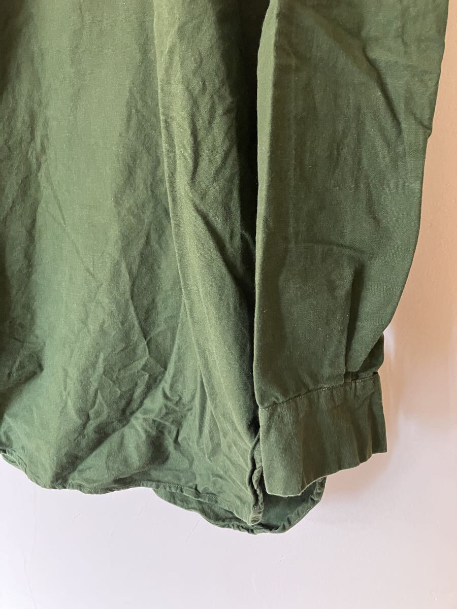 送料無料 スウェーデン軍 Ｍ-55 プルオーバーシャツ サイズ41 ユーロ古着_画像4