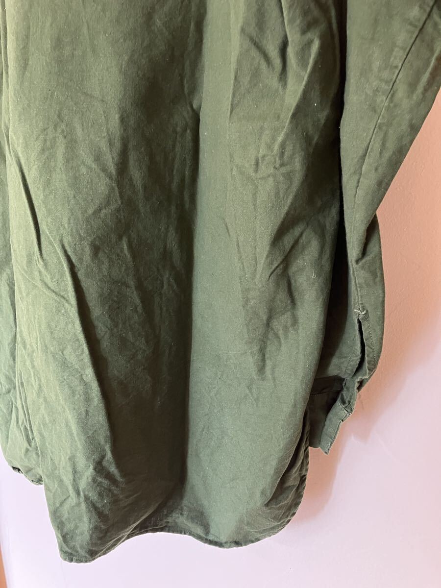 送料無料 スウェーデン軍 Ｍ-55 プルオーバーシャツ サイズ41 ユーロ古着_画像7