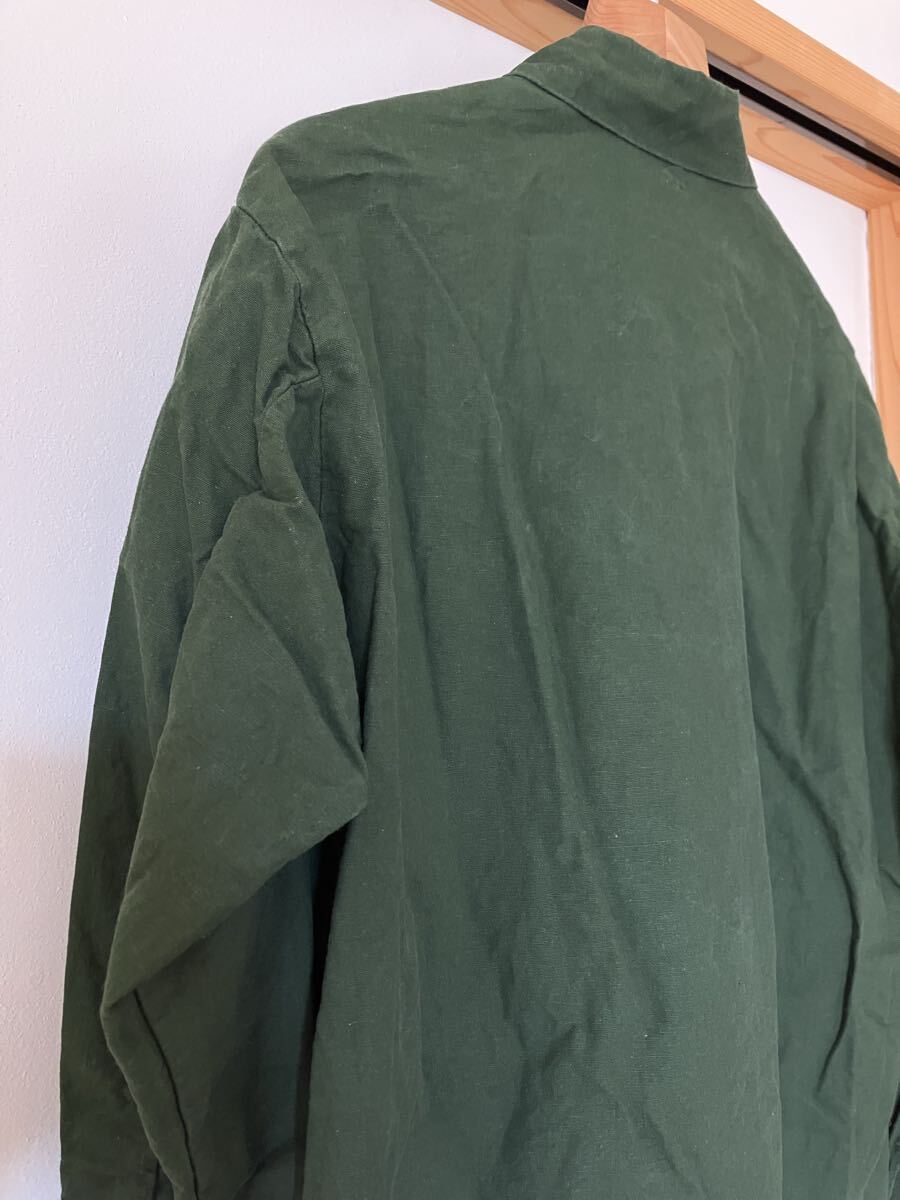 送料無料 スウェーデン軍 Ｍ-55 プルオーバーシャツ サイズ41 ユーロ古着_画像9