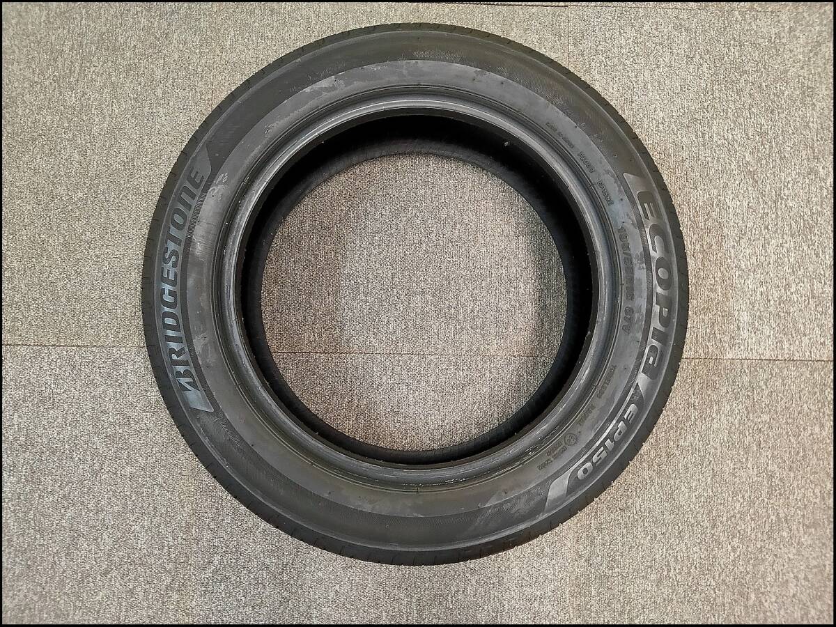 1本 バリ溝 2024年 195/55R16 87V BRIDGESTONE ECOPIA EP150 ブリヂストン エコピア_画像8