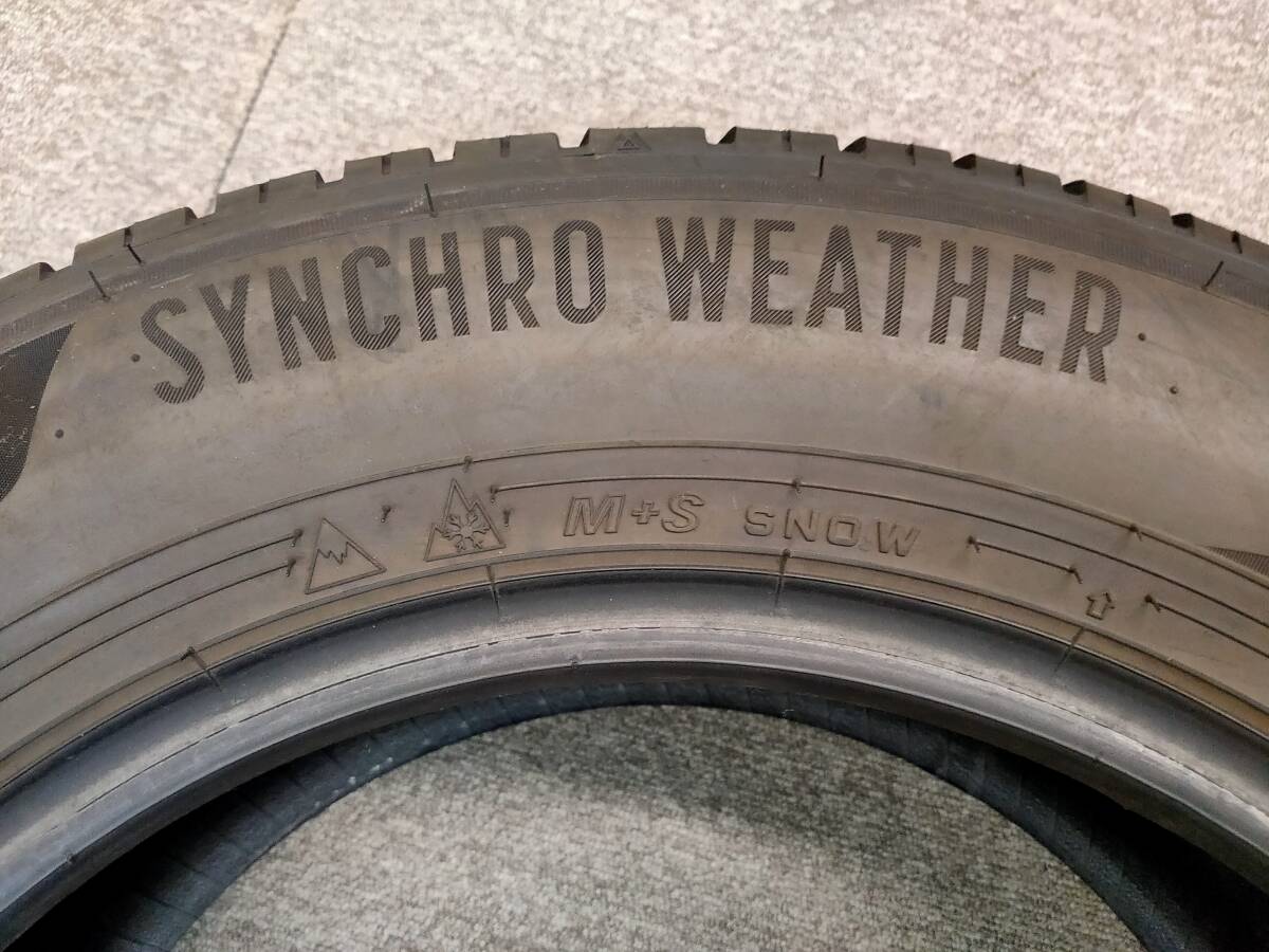 1本 バリ溝 2024年 215/60R16 95H オールシーズン SYNCHRO WEATHER シンクロウェザー　②_画像6