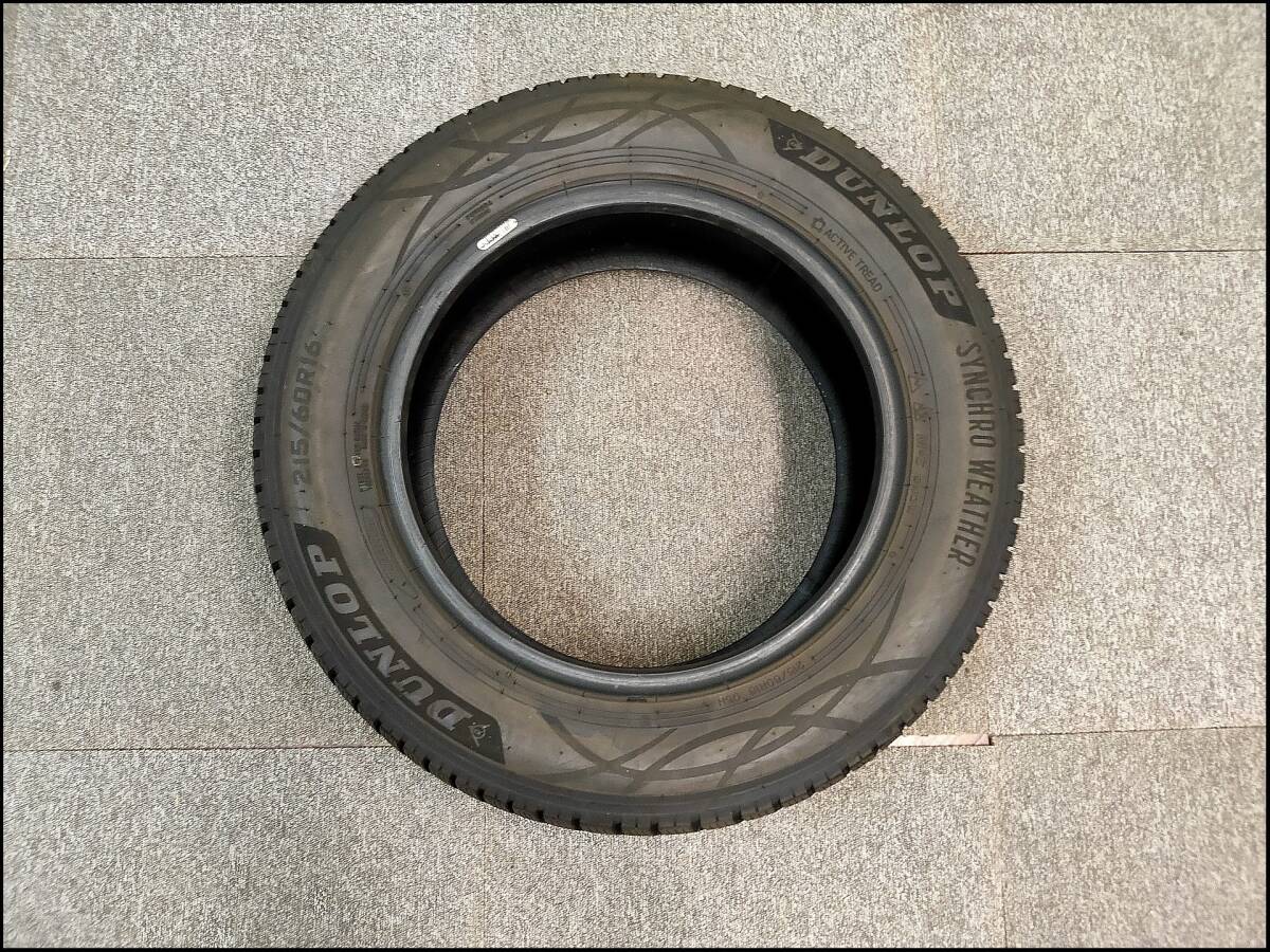 1本 バリ溝 2024年 215/60R16 95H オールシーズン SYNCHRO WEATHER シンクロウェザー　②_画像10