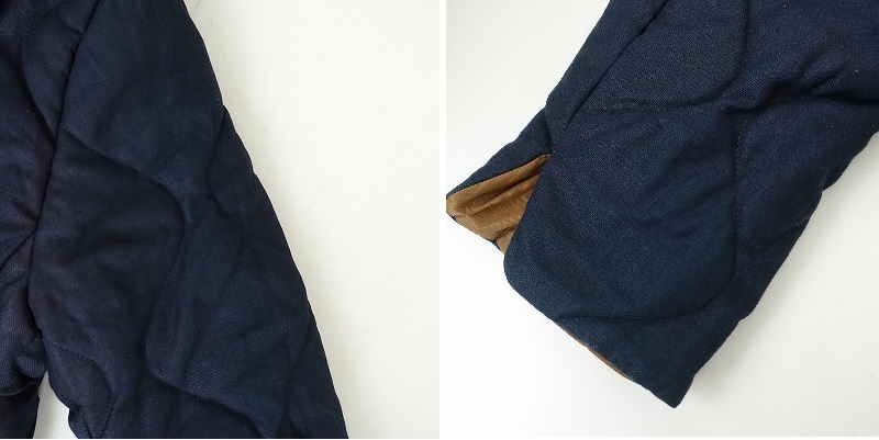 【定価9万】45R フォーティファイブアール *ローラオックスのアニーキルトブルゾン*2インディゴ裏ボア45rpm(jk2-2509-141)【92I52】_画像8