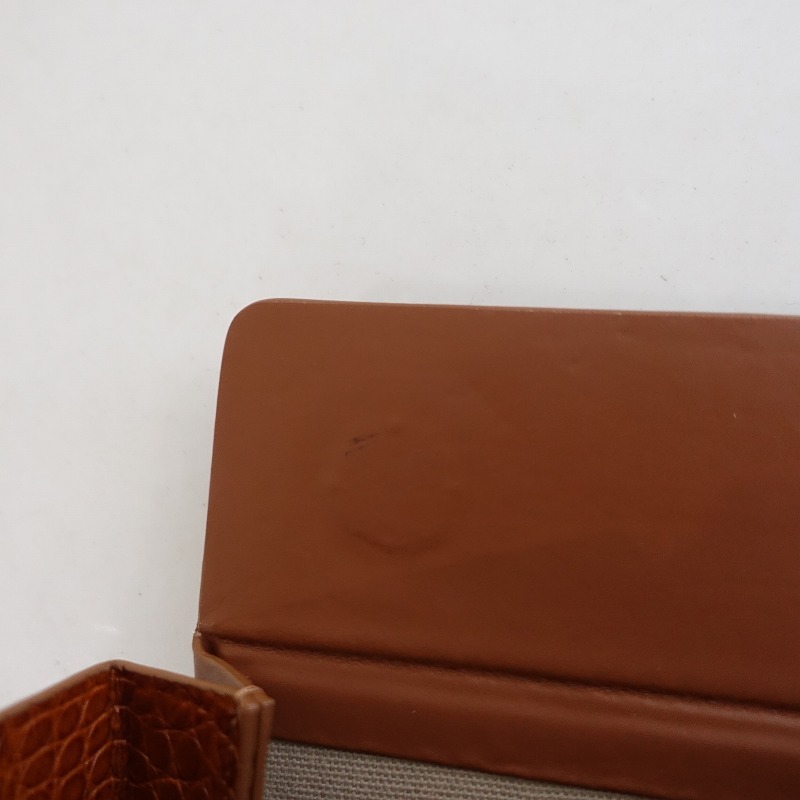 ニコジャンニ NICO GIANI *スクエアショルダーバッグ*ポシェットレザーブラウン(ba11-2509-67)【30J52】_画像5