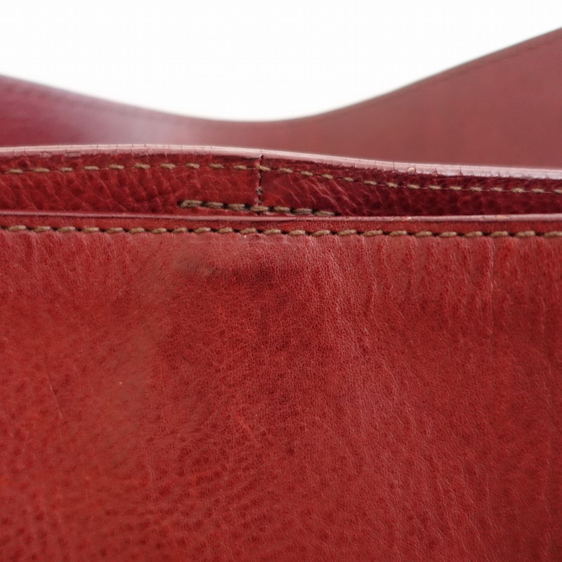 ゲンテン genten *Tosca Nobleワンショルダーバッグ バケツ型*肩掛けブラウンレザー牛革かばん(ba11-2501-36)【62A52】_画像6