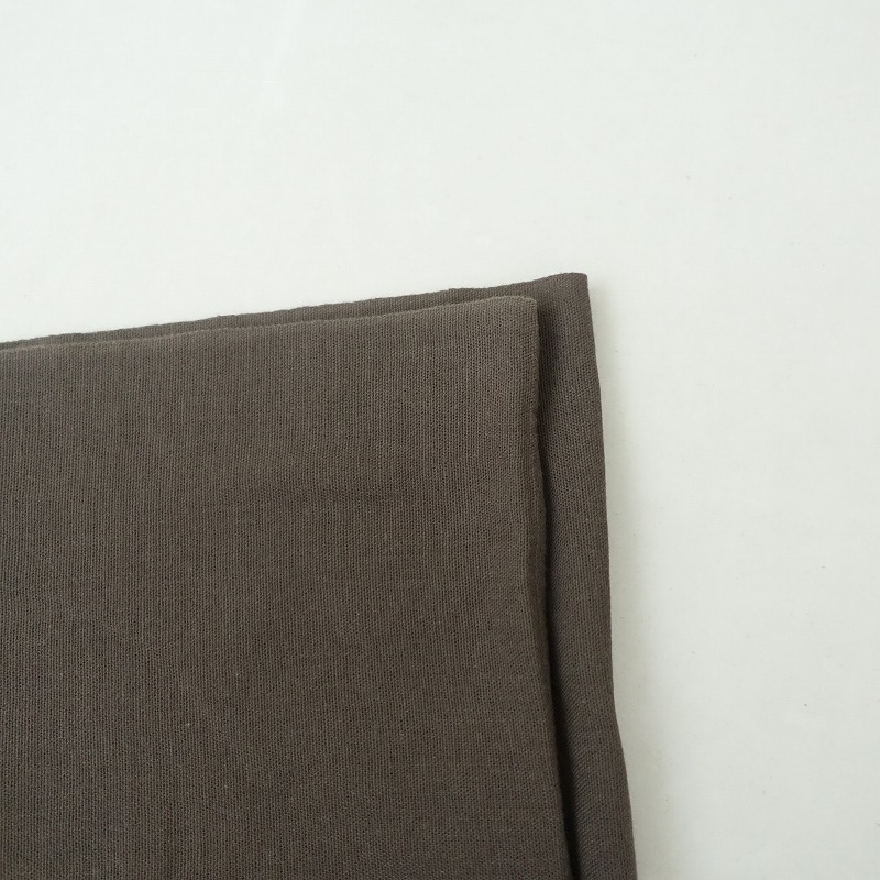 ももぐさ momogusa *単サロン*異素材切替ラップ巻きブラウングリーン系カーキ(sk33-2509-457)【21J52】_画像5