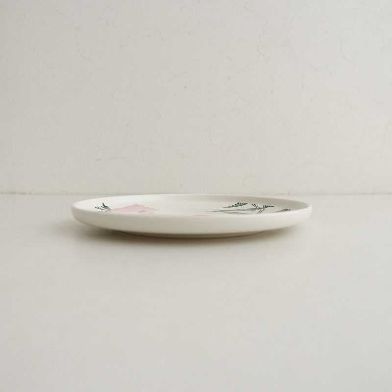 [ Северная Европа ] Marimekko marimekko *Puutarhakutsut plate * посуда . тарелка кухня цветочный принт [ керамика ](wa23-2509-78)[81J52]