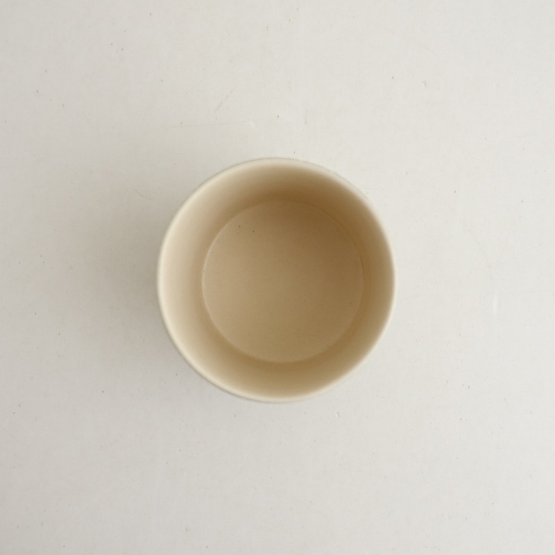 【美品】吉村和美 *線刻 フリーカップ*食器コップキッチン作家グリーン【陶器】(wa23-2509-77)【81J52】_画像3