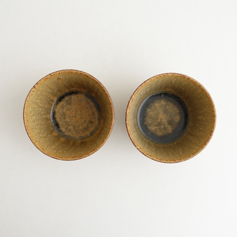 叶谷真一郎 *来待釉 台鉢 2点セット *食器キッチンうつわ作家【陶器】(wa23-2509-73)【81J52】_画像4